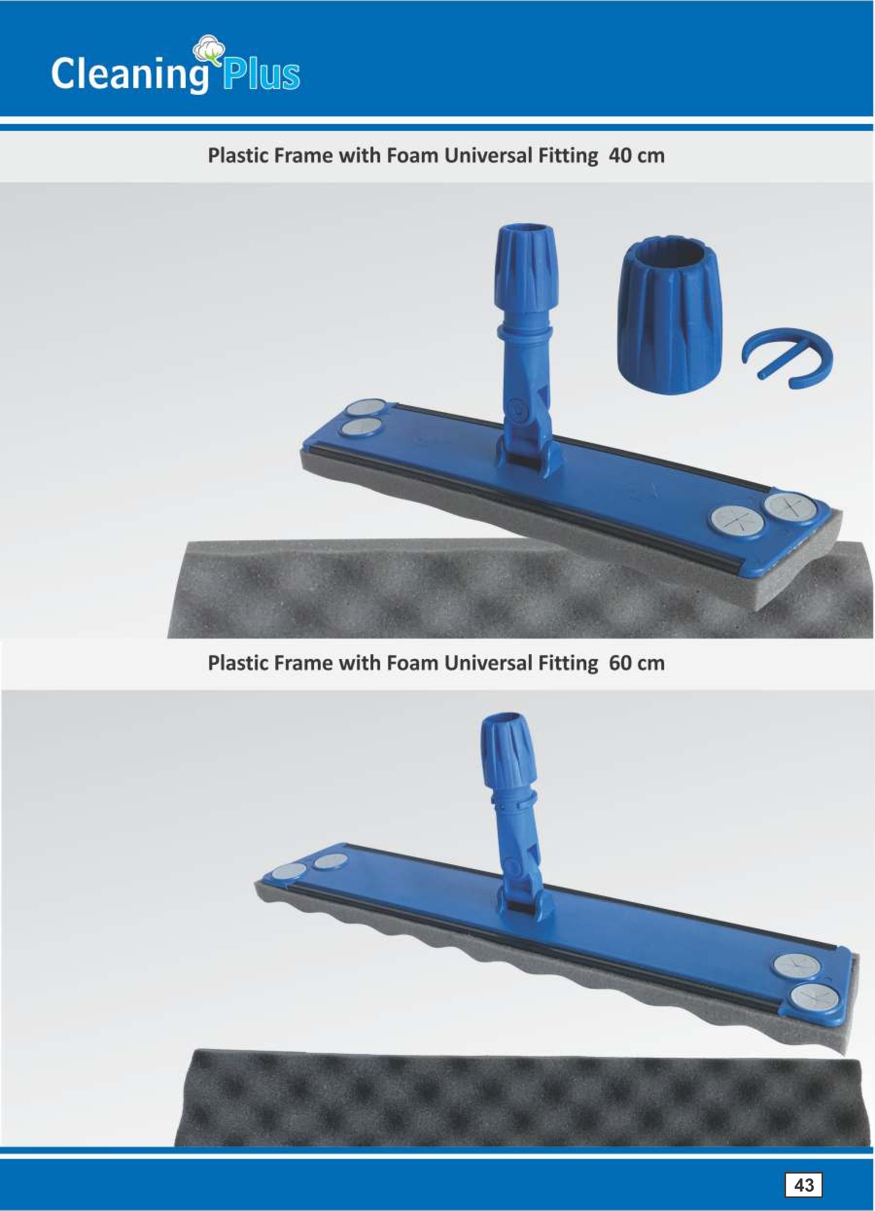 Flat mop Faom Frames, 40 cm and 60 cm